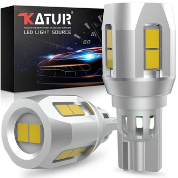 Katur 2x T15 W16W LED Canbus Žárovky bez Chyb LED Záložní Světlo 921 912 W16W LED Žárovky Auto Zpětný Světlomet Xenon Bílá Pro Audi