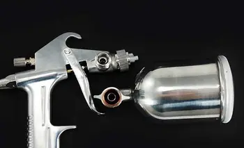 0,5 mm Profesionální Mini Airbrush Stříkací Pistole Airless Aerografo Postřikovač Slitiny Kůže Malování Paint Nástroj Pistolového