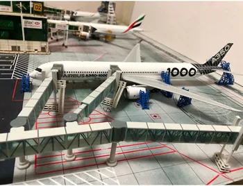 1:200 Letiště Nástupní Most, Single/Dual Channel Airbus A380, B747 Model, Široké, Úzké Tělo Letadlo Letadlo Letecké Společnosti Hračky