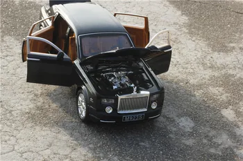 1:24 Rolls Royce Slitiny Model Auta Phantom Simulace SUV Kovový Model Auta Vytáhnout Zpět Miniatur Diecasts & Vozidla Hračka Pro Dárky