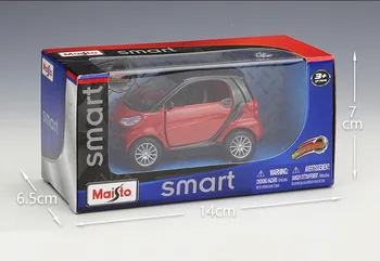 1:32 měřítku smart fortwo dítě je odlitek auto motor vytáhnout zpět miniaturní kovové modely závod auto odolné hrát dárky pro chlapce, hračky
