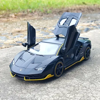 1:32 Simulace Lamborghini Centenario LP770-4 Odlitek Stupnice hračky, Modely Automobilů, Kovový Model, Zvuk A Světlo, Vytáhnout Zpět Hračky pro děti