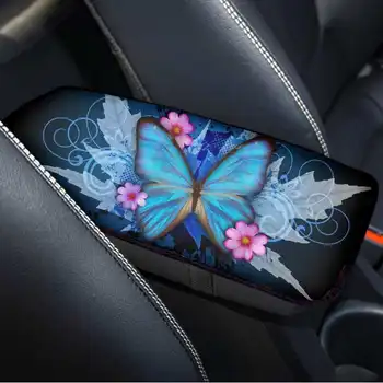 1/6KS Auto Potahy 3D Zvířecí Butterfly Tisk Univerzální autosedačka Nastavit Chránič Sedáku Plné Pokrytí Pro Většinu Automobilů