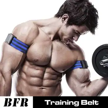 1 Pár BFR Školení Fitness Kapely Omezení Průtoku Krve Okluzní Obvaz Sportovní Kulturistika Cvičení Biceps Kapely Pásy