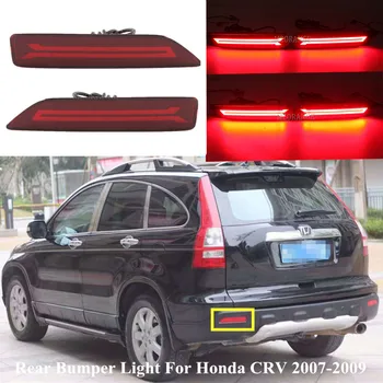 1 Pár Led Zadní Světlo Nárazníku Pro Honda CRV CR-V 2007-2009 Zadní Reflektor Lampa Červená 2 Fuction Auto Zadní Nárazník, Světla, Mlhové Světlo