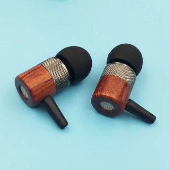 1 pár Sluchátka V DIY Shell Pouzdro Dřevěné Pouzdro pro 9.2 mm, Reproduktor hi-fi Sluchátka DIY
