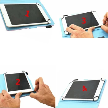 10.1 palcový Tablet Univerzální Cover Stand Shell Taška Nastavitelná Velikost 10