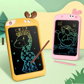 10.5 v LCD Psaní Tablet Roztomilé Barevné Obrazovky, Kreslení Doodle Board Podložka s Erase Funkce Zámku pro Děti Chlapci Dívky Dárek