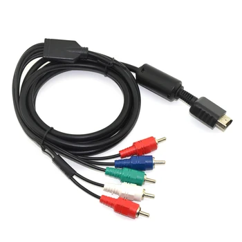 10 KS Nové, pro Sony PS2, PS3 HDTV AV Audio Video Komponentní Kabel pro PS2 PS3 Hra kabel Kabel Komponentní Kabely