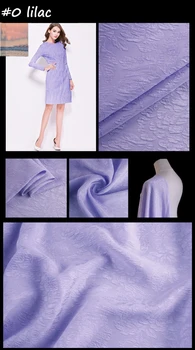 100cm*114cm Čistě Hedvábné Tkaniny Krep 3D Květinové Hedvábný Materiál Luxusní