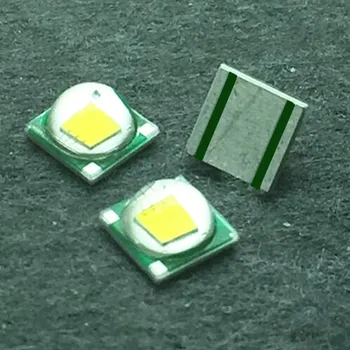 100ks 6W LED SMD5050 čip XML T6 studená bílá vysoký výkon korálek baterka /auto/kolo/reflektor Keramický substrát doprava zdarma