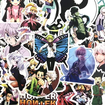 100ks/set Japonsko Anime Hunter X Hunter Samolepky Pro Motocykl Skateboard, Kolo, Kytaru, Notebook, Auto, Lednička Samolepky