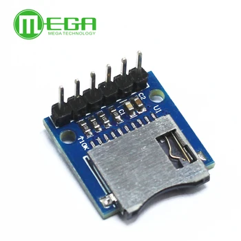 100KS TF Micro SD Karta Modul Mini SD Kartu Modul, Paměťový Modul pro Arduino AVR, ARM