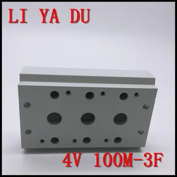 100M-3F 4v110 4v120 4v130 Elektromagnetický ventil příslušenství Elektromagnetický ventil soutoku deska soutoku base