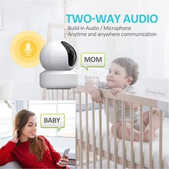 1080P Domácí Bezpečnostní IP Kamera obousměrný Audio Bezdrátová Mini Kamera Noční Vidění Automatické Sledování CCTV Wi-fi Fotoaparát Baby Monitor YCC365