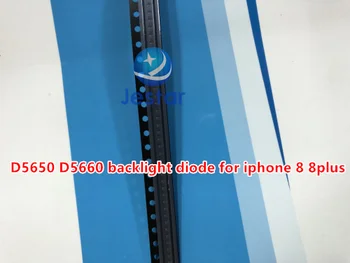 10ks D5650 D5660 podsvícení zadní světlo dioda Čip Pro iphone 8 8plus