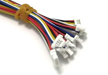 10ks Mini Micro SH 1.0 mm 5-Pin JST Female Konektor s Dráty Kabely