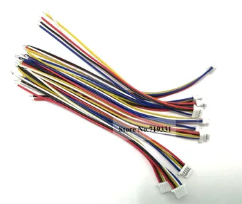 10ks Mini Micro SH 1.0 mm 5-Pin JST Female Konektor s Dráty Kabely