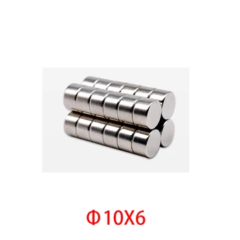 10mm Neodymový Magnet Malé Kolo Kotoučové Magnety Permanentní 10/30/50ks Vzácných Zemin Magnet