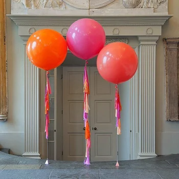 10pcs/lot 36 palce Balónky Standardní kulatý Latexový Balónek Svatební, Narozeninové Party Dekorace Helium Inflable Vyhodit Obří Bublinu