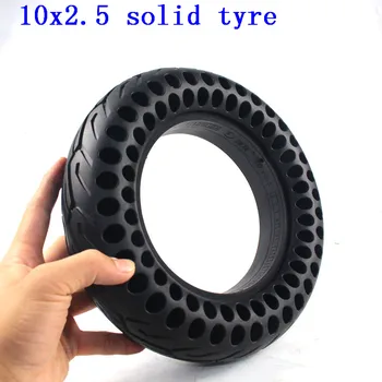 10x2.5 Elektrický skútr pevné pneumatiky 10x2 / 2.125 / 2.25 / 2.50 Univerzální Opotřebení-odolné Non-nafukovací plástev plná pneumatik