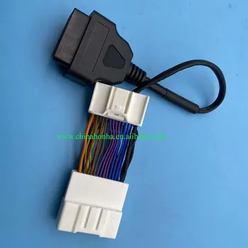 12 pin 20 pin 26 pin male female konektor OBD II diagnostický kabelový svazek elektronické kabel pro nové energetické vozidla Tesla