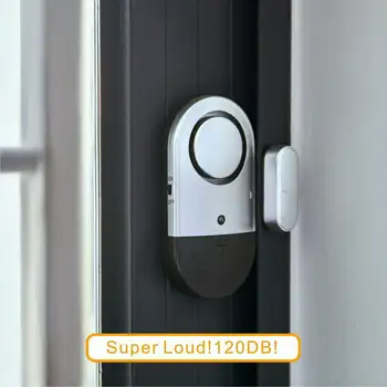 120 DB Super Hlasitý Zvuk Alarmu Čidlo Mini Okna Dveře Senzor Bezdrátové Poplašné zařízení s Magnetický Senzor Domácí Bezpečnostní Systém Kit