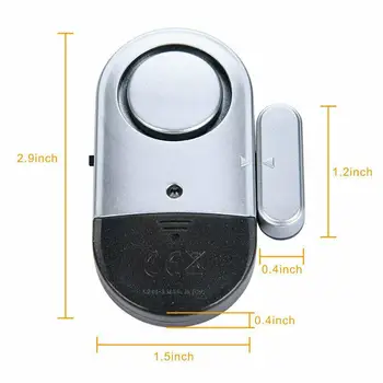 120 DB Super Hlasitý Zvuk Alarmu Čidlo Mini Okna Dveře Senzor Bezdrátové Poplašné zařízení s Magnetický Senzor Domácí Bezpečnostní Systém Kit