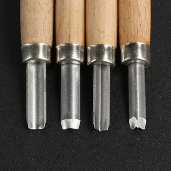 12ks Dřevoryt Nůž řezbářství nástroje DIY Pero ruční nástroj sady dřevoobráběcí nástroje Frézy Vážnější