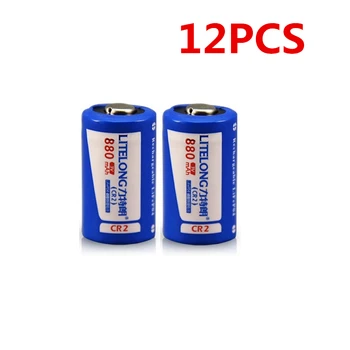 12ks/hodně Vysoké kvality 3V 880mAh dobíjecí baterie CR2 3V dobíjecí lithium baterie fotoaparátu baterie