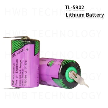 12KS TADIRAN ER14250 TL-5902 SL350 / 750 TL-2150 1/2AA 3,6 V lithiové baterie pro PLC S filé