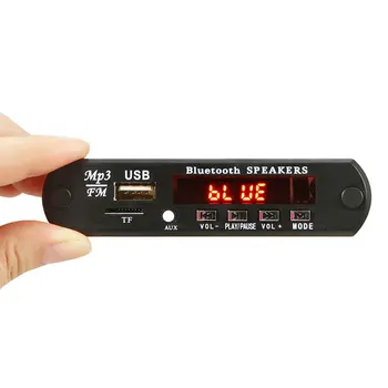 12V Kabel Pro Auto Lossless USB, WMA FM Rádio Rady Nahrávání Hovorů Příslušenství Bluetooth Dekodér MP3 Přehrávač Audio Modul Aux
