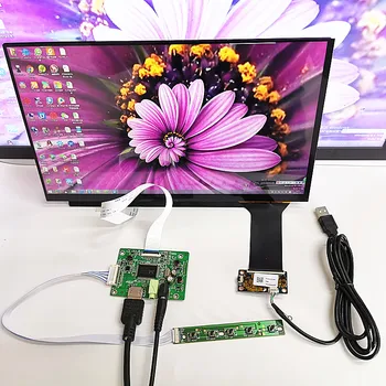 13.3 palcový displej kapacitní dotykový modul kit1920x1080 IPS HDMI LCD Modul Auto Raspberry Pi 3 10 bodů kapacitní dotykový Monitor