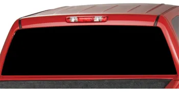 165*56CM Full ČERNÁ Zadní Okno Perforované Obtisk Odstín Grafický Auto Samolepka pro Truck Van