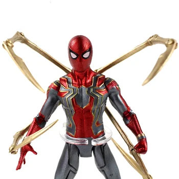 17cm Avengers Super Hrdina Infinity War Iron Spiderman Akční Obrázek PVC Spider-Man Kolekce Model, Hračka, Děti, Panenky