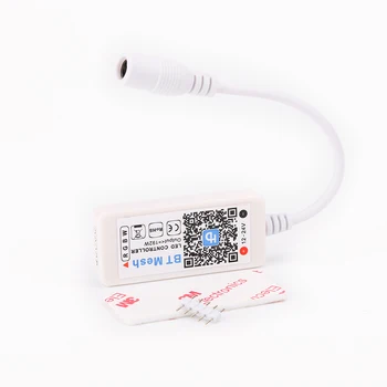 192W BT mesh mini Bluetooth připojení, LED strip light controller, ovládání 64 ks dohromady, Music control , Pro RGBw SMD5050