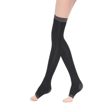 1pár Žíly Kompresivní Punčochy spalování Tuků Tenký Spací Nad Kolena Punčochy Hubnutí Lady ' s Beauty Leg Slim Legging EI
