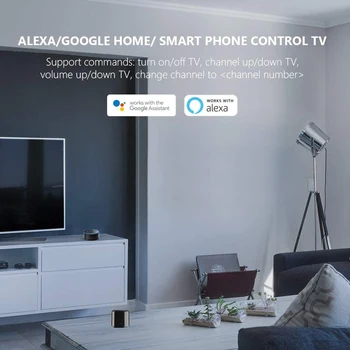 2 Broadlink RM4C Mini con Casa Inteligente Interruptor WiFi IR Smart Home Automação Hlasové Ovládání Google Alexa Domů