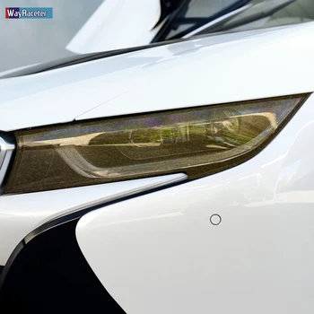 2 Ks Auto Světlometů Ochranný Film Světlometu Restaurování Transparentní TPU Černé Nálepka Pro BMW i8-2020 Příslušenství