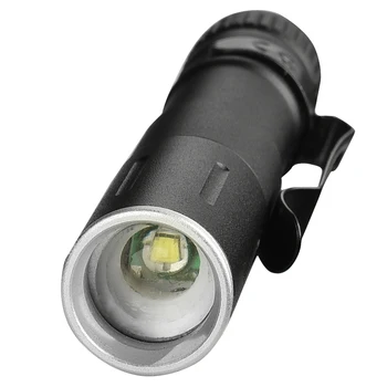 2 ks Svítilna UV Svítilna Ultra Fialové Světlo 3 režimy Mini Kapesní zoom Svítilna Lampa AAA Baterie pro Marker Checker Detekce