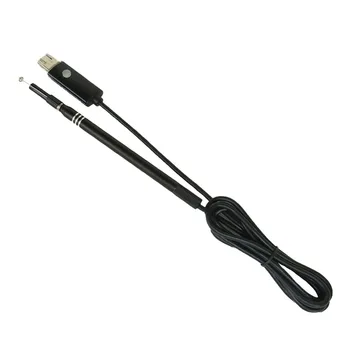 2 v 1 USB Čištění Uší Endoskop Vizuální Earpick S Mini Kamera HD Multifunkční Uší Nástroj na Čištění Černé #271588
