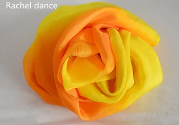 2017 Design, V Reálném Levné Gradient Barvy Břišní Tanec Straně Závoje Hodit Šátek Šátek Břišní Tanečnice Příslušenství Adult Multi Barva