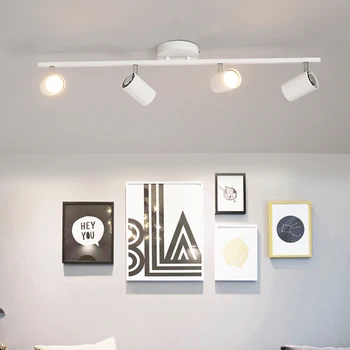 2018 NOVÉ módní Art tube stropní svítidlo Nastavitelný úhel GU10 bodová světla pozadí, osvětlení, svítidla, lampy bodové osvětlení