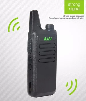 2019 Nejlepší Tenké UHF 400-470Mhz Bezdrátové Walkie Talkie WLN Kd-C1 S 5W Ham Radio Station Mini Mobilní obousměrný Rádiový Vysílač