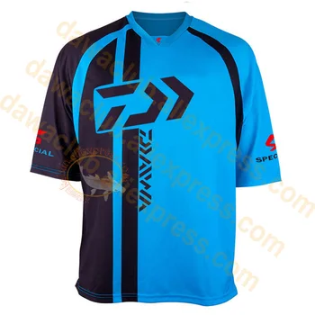 2020 Daiwa Rychlé Suché Prodyšný Anti-UV Rybářské Tričko Venkovní Sportovní Oblečení Dámské Běžecké pěší Turistika T-Shirt Rybářské Oblečení