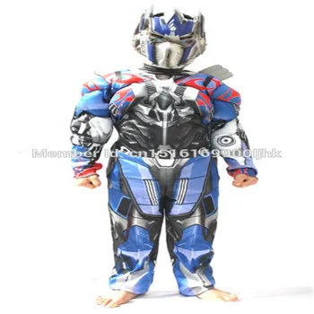 2020 Film Superhrdina Optimus Prime, Bumblebee Svalové Cosplay Kostým Děti Plné Tělo Obleky Děti Karneval Halloween, PROTOŽE Dárky