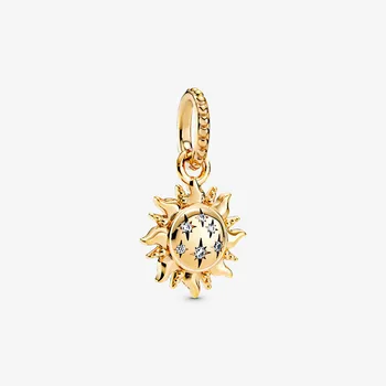 2020 Jaře Nové Korálky Šumivé Slunce Přívěsek Charms fit Originální pandora Náramky Ženy DIY Šperky