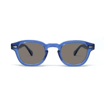 2020 Johnny Depp Brýle Muži Ženy Polarizované Sluneční Brýle Značky Vintage Acetát Rám Lemtosh Brýle Nejvyšší kvality 005