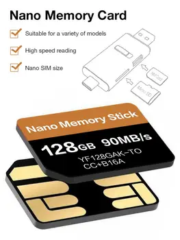 2020 Nejnovější NM Karty pro Čtení 90MB/s, 128 GB Nano Paměťovou Kartu Použít Pro Huawei Mate20 Pro Mate20 X P30 P30 Pro Mate30 Mate30Pro