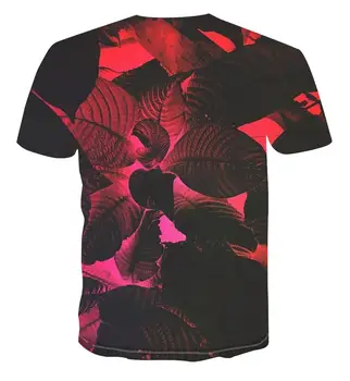 2020 nové 3D t-shirt pánské kreativní design vzor krátký rukáv tisk / 3D hlava módní trend krátký rukáv T-shirt s-6xl